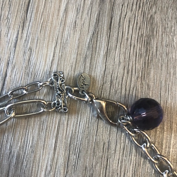 Handmade Beaded Statement Necklace - Picture 6 of 6